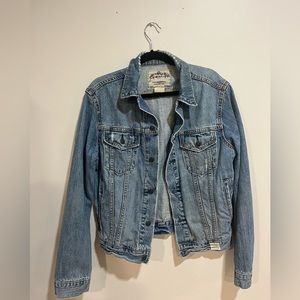 Vintage Abercrombie & Fitch Denim Jacket Size Medium